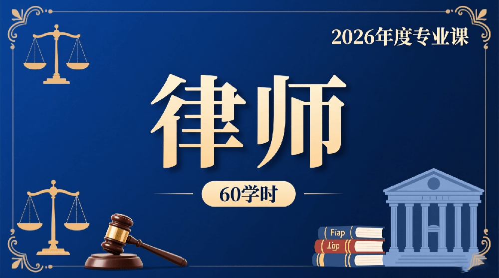 2026年度律师专业课培训班（60学时）